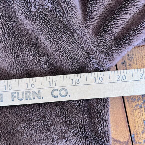 The North Face Girls Fleece Jacket Brown Large Full Zip - Picture 6 of 8